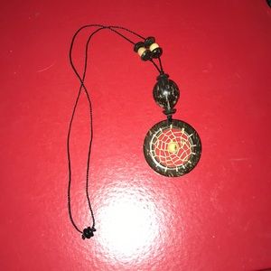 Dream catcher necklace